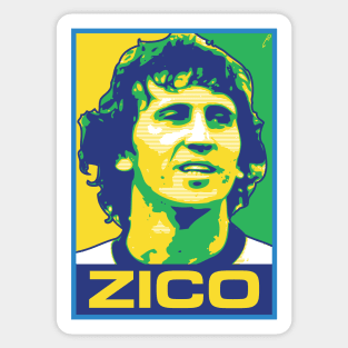 Zico - BRAZIL Sticker